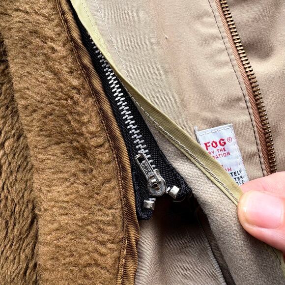 Vintage London Fog Fur Lined Jacket - Picture 4 of 7